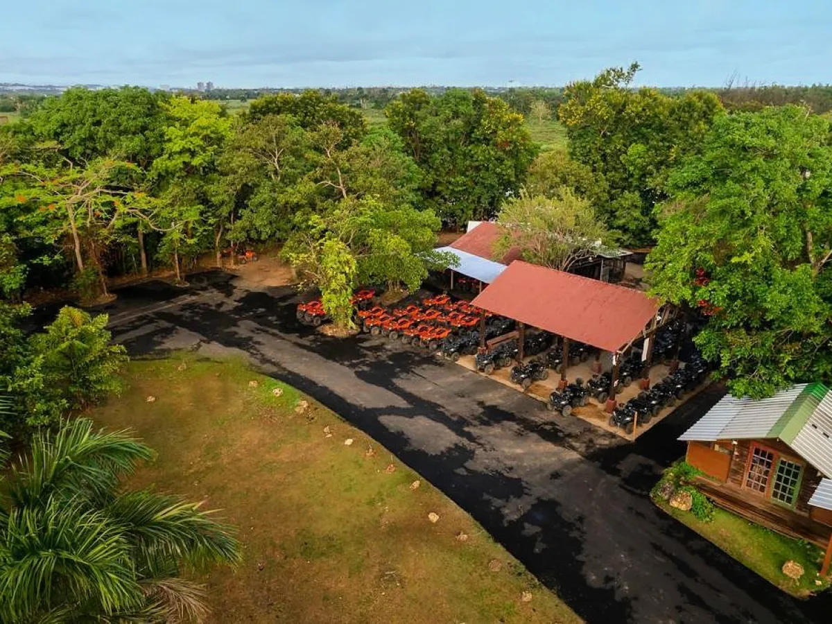 a river running through a park